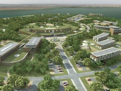 Čínské lázně u Pasohlávek tonou v mlze: rok od dokončení stále jen pustý pozemek