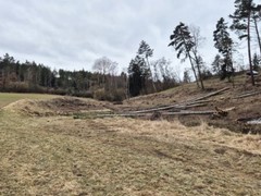 Ve Šlovicích začíná stavba rybníku Březový vrch, který pomůže zadržovat vodu v krajině