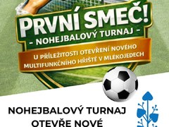 Nové multifunkční hřiště v Mlékojedech na jaře otevře nohejbalový turnaj
