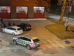 Opilý řidič v Nymburce boural před zraky strážníků. Následovala honička přes centrum města