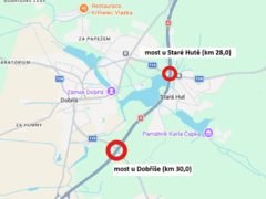 Modernizace dvou mostů na dálnici D4 u Dobříše omezí tisíce řidičů na tahu Praha – Dobříš - Příbram