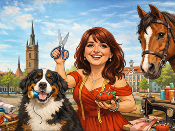 Pavla Navrátilová z šicí dílny PE – PA tex: Šijeme podsedlové deky na OH, montérky i operační čepice