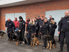 Bezpečnost místních na prvním místě. Ve Slaném proběhl celorepublikový výcvik policejních psovodů
