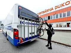 S příchodem jara zahájily provoz cyklobusy do Dukovan