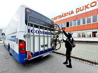 S příchodem jara zahájily provoz cyklobusy do Dukovan