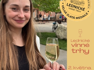 Lednické vinné trhy 2026 nabídnou rekordních 440 vín. V Lednici se bude degustovat už 2. května