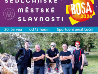 Slavnosti Rosa se blíží. Hlavním hostem bude letos kapela Čechomor