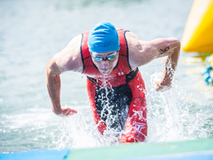 Mittner a Hrušková ovládli mistrovství České republiky ve sprint triatlonu v Příbrami