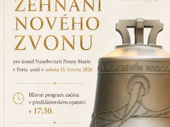 Do Porta coeli se vrací hlas zvonů. Slavnost připomene obnovu historického zvonu i vznik nového