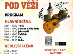 Country fest pod věží v Moravských Budějovicích nabídne den plný folku, country a trampské muziky