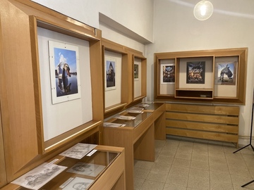 Výstava fotografií Romana Bednáře a kreseb Jana Chlubny