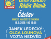 Rádio Blaník míří do Čáslavi. Na náměstí zahrají Janek Ledecký, Olga Lounová i Vojta Nedvěd Rádio Blaník míří do Čáslavi. Na náměstí zahrají Janek Ledecký, Olga Lounová i Vojta Nedvěd