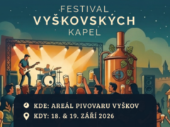 V areálu vyškovského pivovaru se uskuteční první ročník festivalu místních kapel V areálu vyškovského pivovaru se uskuteční první ročník festivalu místních kapel