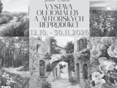 Zámecká galerie ve Zruči nad Sázavou zve na výstavu olejomaleb a autorských reprodukcí