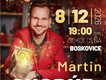 Martin Chodúr přiveze do Boskovic Hlas Vánoc