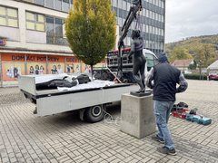 Litinové sochy se z Blanska přesunuly do Brna, kvůli oslavám 250. narozenin Hugo Františka Salma