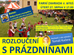 Děti se rozloučí s prázdninami