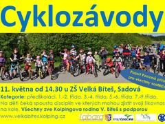 Bítešské děti budou zápolit v cyklistických závodech