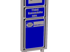Tento týden probíhá instalace zastávkových označníků