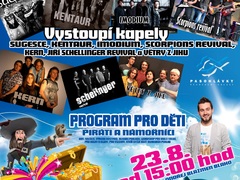 V Pasohlávkách zahrají Scorpions revival a Imodium