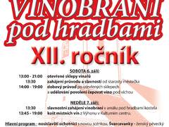 Vinobraní v Nosislavi láká kromě vína na dobový průvod a historická řemesla