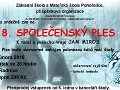 MŠ a ZŠ Pohořelice pořádají ples již po osmé