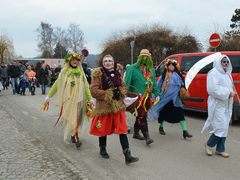V Jaroměřicích nad Rokytnou se konal masopust, nechyběl ani živý osel