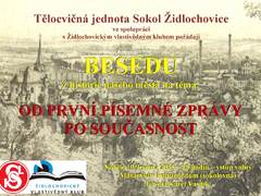 Nevíte toho mnoho o historii Židlochovic? V neděli to můžete napravit