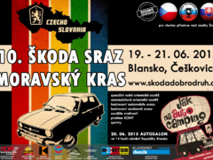 Do Blanska se sjedou automobily a příznivci značky Škoda