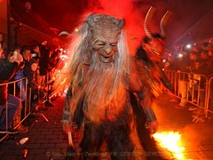 Foto: Židlochovice zažily pochod hrůzostrašných rakouských čertů