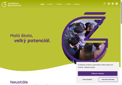 Zobrazit webové stránky Gymnázium Židlochovice