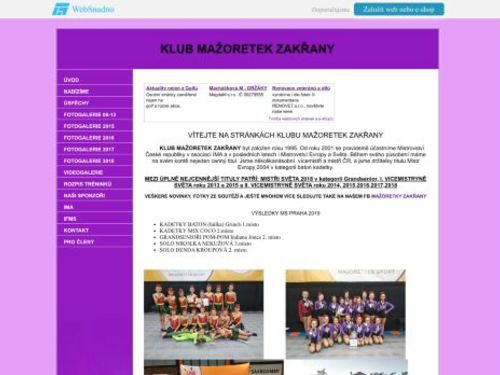 Klub mažoretek Zakřany