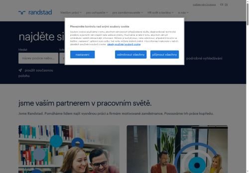 Zobrazit webové stránky Randstad - pobočka Brno
