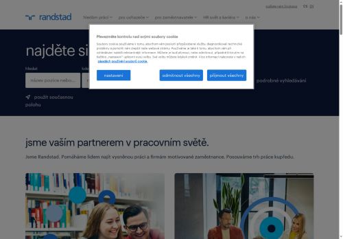Zobrazit webové stránky Randstad - pobočka Brno