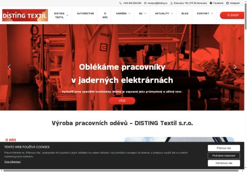 DISTING Technology s.r.o. nabízí práci na pozici DĚLNÍK - OPERÁTOR V AUTOMOBILOVÉM PRŮMYSLU (M/Ž) v obci Dukovany