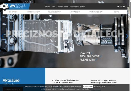 AW TOOLS INTERNATIONAL s.r.o. nabízí práci na pozici Montážní dělníci mechanických zařízení v obci Brno