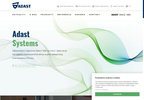 Zobrazit webové stránky Adast Systems, a.s.