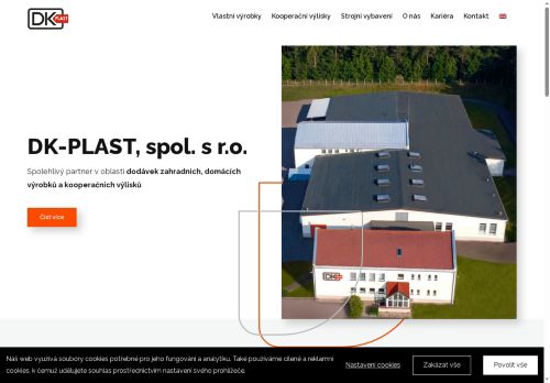 DK PLAST, spol. s r.o. nabízí práci na pozici Mechanik/čka - seřizovač/ka v obci Bělá nad Svitavou