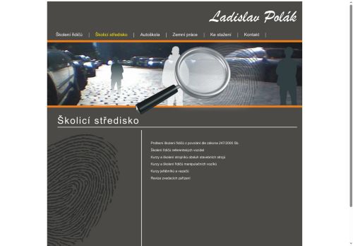 Zobrazit webové stránky Ladislav Polák