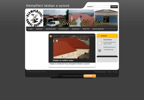 Zobrazit webové stránky Klempířství Skokan a synové
