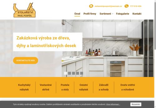 Zobrazit webové stránky Stolařství Pavel Pospíšil
