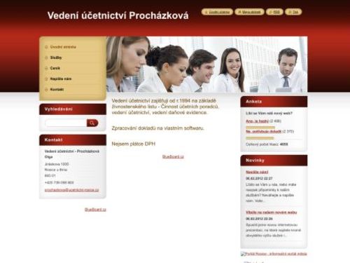 Vedení účetnictví - Olga Procházková