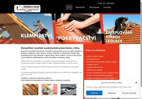 Zobrazit webové stránky Friedrich Hájek