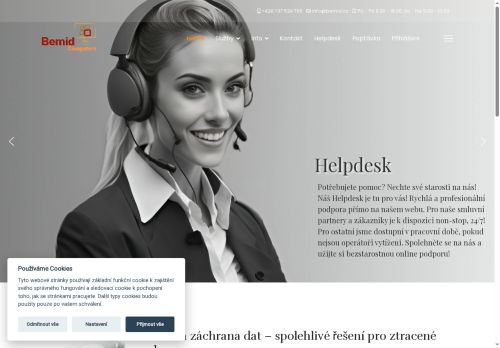 Zobrazit webové stránky Bemid Computers