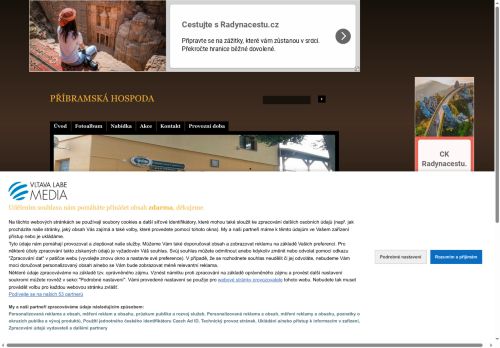 Zobrazit webové stránky Pohostinství Příbram