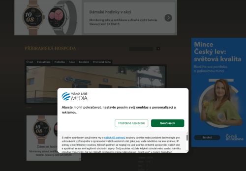 Zobrazit webové stránky Pohostinství Příbram
