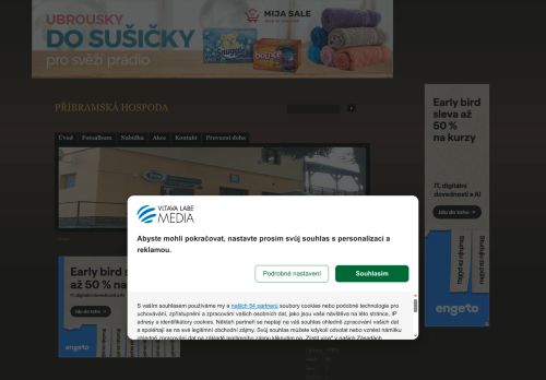 Zobrazit webové stránky Pohostinství Příbram