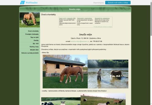 Zobrazit webové stránky Smolův mlýn - ubytování