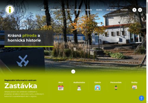 Zobrazit webové stránky Expozice Hornická obec Boží Požehnání – Zastávka