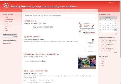 Zobrazit webové stránky Sokol Vyškov